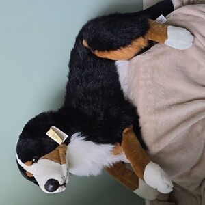 Rare Vintage 40″ Jumbo Bernese Mountain Dog Plush – E&J Prima Classic Collection
